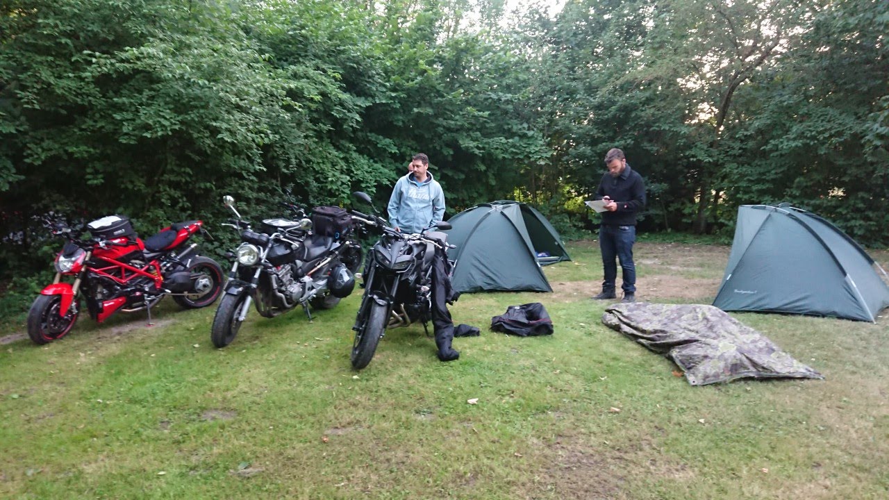 A peaceful camping spot in Denmark