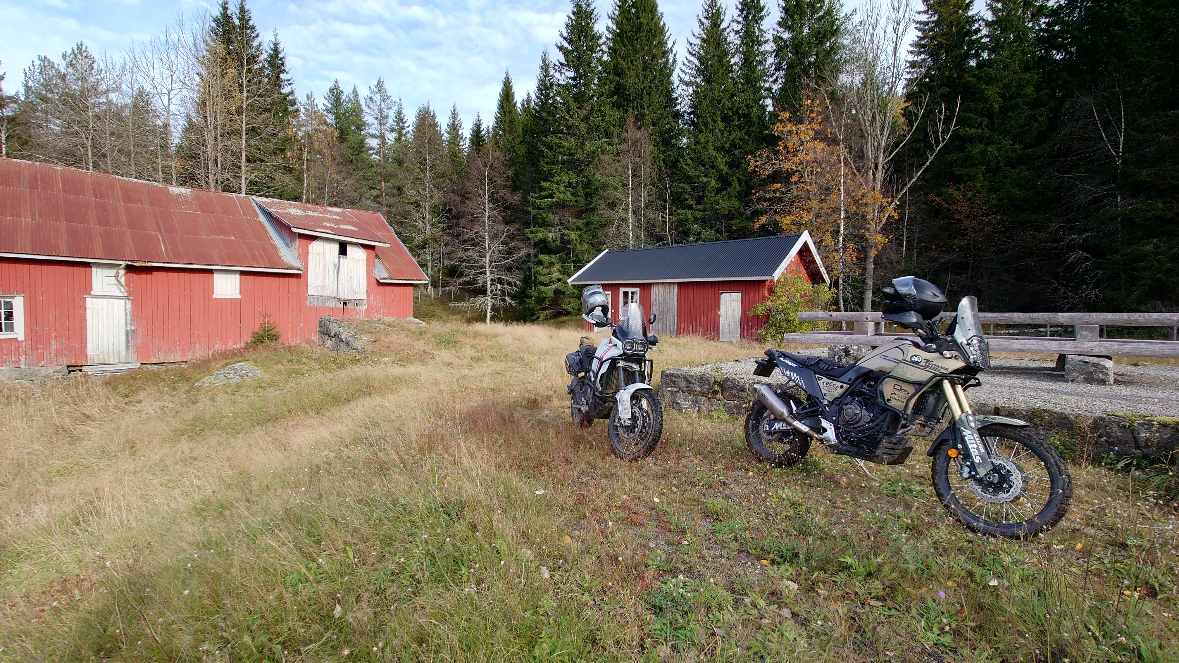 Old abandoned farm